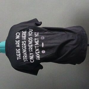 New NYON Idlewild Black T Shirt S8ze M
